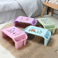 Bureau paresseux Bureau d'étude en plastique pour enfants Table à dessin pour enfants Table d'apprentissage multifonctionnelle en plastique pour jeunes enfants