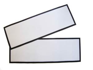 Fabricant en gros de sublimation de colorant blanc barre coureur tapis de barre - Product Image 3