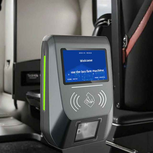 16GB 4G NFC Terminal Bus POS Master Manual PDA Machine 2D Barcode & RFID Reader for Ticket Collection & Payment