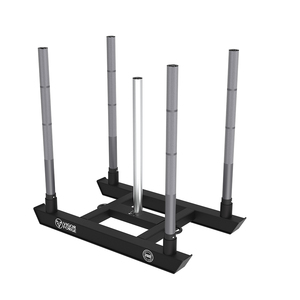 Slitta da Corsa Professionale per Carichi Pesanti, Slitta da Spinta e Trazione <span class=keywords><strong>Elite</strong></span> per <span class=keywords><strong>Fitness</strong></span> con 4 Maniglie Zigrinate Antiscivolo per Competizioni - Product Image 4