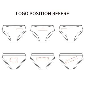 थोक सांस गर्मियों Swimwear के Beachwear मुद्रण Tricot पॉलिएस्टर स्पैन्डेक्स कस्टम लोगो डिजाइनर Mens तैरना कच्छा - Product Image 6