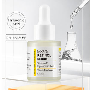 Tüm cilt için uygun Retinol yüz serumu kollajen üretimini teşvik kırışıklıkları azaltmak gözenekleri küçültmek MOOYAM yüz Retinol Serum - Product Image 2
