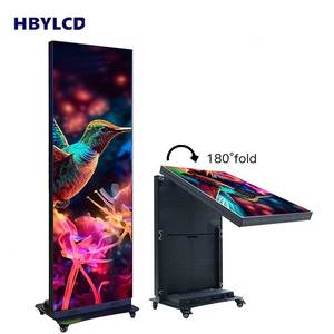 Display LED P1.86 per Interni, Schermo Pubblicitario Pieghevole 640*1920, Poster LED - Product Image 1