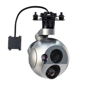A40TR <strong>3</strong>- Gimbal 40x Zoom 35mm IR Thermal 3000m LRF UAV Payload 21 Years UAV R&amp;D &amp; Production Experience Aluminum Alloy - Product Image 5
