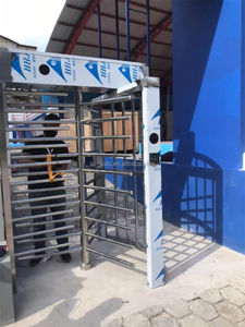 Tourniquet de contrôle d'accès RFID pleine hauteur avec construction en acier inoxydable Protection IP68 Fonction d'évitement de collision - Product Image 6