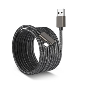 Magic Rope Magnetic USB Type-C 3A Fast <strong>Charging</strong> Data Cable Self Winding <strong>Lead</strong> - Product Image 3