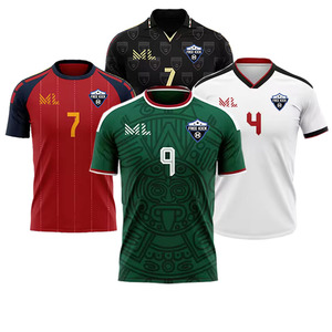 NUOVA Maglia da Calcio Traspirante 2026 Personalizzata con Stampa Digitale a Trasferimento Termico, Alta Qualità, Squadre Nazionali di Calcio Mondiale - Product Image 3