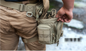 กระเป๋าปืนยุทธวิธีกลางแจ้งแบบหนา กระเป๋าคาดเอวใส่เครื่องมือ ซองปืน - Product Image 5