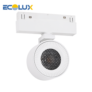 ECOLUX Éclairage sur <span class=keywords><strong>rail</strong></span> moderne de style industriel anti-éblouissement <span class=keywords><strong>Spot</strong></span> LED global de type H <span class=keywords><strong>avec</strong></span> <span class=keywords><strong>rail</strong></span> en aluminium Éclairage monté au plafond - Product Image 5
