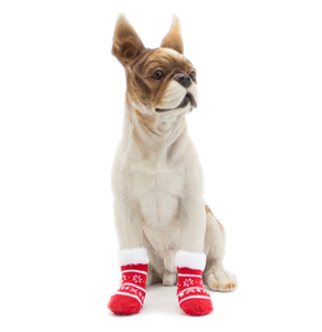 <span class=keywords><strong>Altra</strong></span> Chaussettes de Noël antidérapantes confortables en coton pour chiens et chats Style classique - Product Image 6