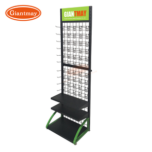 Siêu thị lưới tường Giá cửa hàng bán lẻ tùy chỉnh dây lưới hiển thị móc đứng - Product Image 5