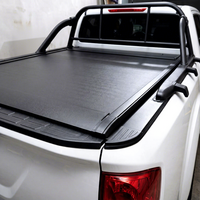 Couverture de benne rigide électrique manuelle enroulable pour Nissan Navara PRO Z9, en aluminium, rétractable, étanche, verrouillable, haute qualité