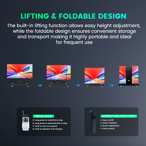 Soluzione per <span class=keywords><strong>Video</strong></span> Wall LED Tutto in <span class=keywords><strong>Uno</strong></span> P0.78 8K HDR10, Display LED COB Integrato per Fiere, Aule, Chiese - Product Image 3