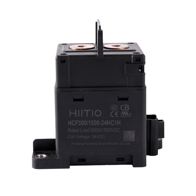 HCF500 Contactor 500A <strong>Relay</strong> Electrical Supplies 12 24 48V Coil Voltage 450 800 1000 <strong>1500VDC</strong> <strong>Relay</strong> for EVs BMS BPU