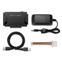 USB 3.0 SATA IDE Hard Disk Adapter Converter Cable 2.5/3.5 Inch HDD/SSD Optical Drive Plastic Housing PVC Jacket 5Gbps Data