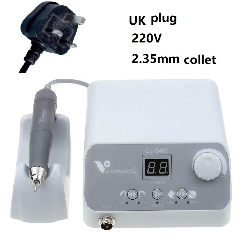 220V, prise britannique, 2,35 mm