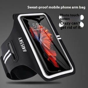 Bolsa Deportiva para Brazo Unisex Personalizada al por Mayor, de 6.8 Pulgadas, con Cordón Ajustable, para Teléfono, Compatible con Apple, para Ejercicio al Aire Libre - Product Image 1