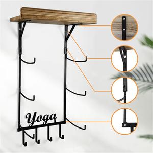 Three-Layer Iron Modern Waterproof Towel Rack with <b>Storage</b> Holders Non-Folding - Product Image 2