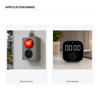 Modul Buzzer Pasif Kontrol Nada PWM 9012 Driver Transistor 3 Pin Papan Suara Alarm untuk Proyek Elektronik Arduino