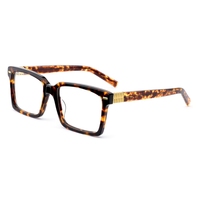 Vente en gros de lunettes de vue en acétate flexible de style aviateur, design ovale rétro, écologiques, légères, unisexes