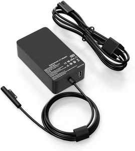 Cargador Rápido PD de 65W para Microsoft Surface Book 2 y Surface Pro <span class=keywords><strong>7</strong></span>/6/5/4/3, Adaptador de 15V 4A con Protección OVP OCP OTP - Product Image 1