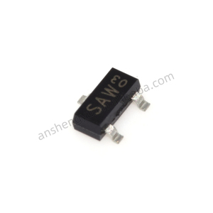 ANSOYO Nuevo Original BSS123 <span class=keywords><strong>BSS</strong></span> 123 SAW Chip IC MOSFET N-CH 100V 170MA SOT23-3 MOS Transistor Componentes Electrónicos - Product Image 3