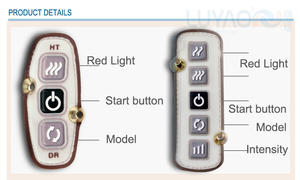 Masajeador de hombros y cuello Shiatsu eléctrico, producto de masaje eficaz para aliviar el dolor de espalda, 1 + 2 - Product Image 6