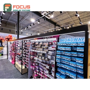 Comptoir de présentation moderne pour extensions capillaires, vitrine en verre avec tiroirs, étagère, unité de comptoir de présentation pour magasin de perruques - Product Image 4