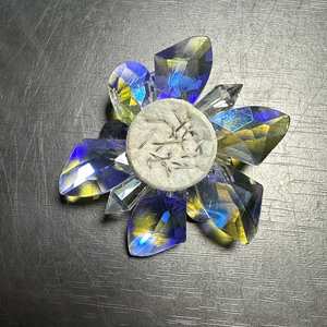 Хрустальная обувь Золушки на высоком каблуке, Цветочная Пряжка для свадебной обуви, волшебные стеклянные аксессуары для обуви, аксессуары для обуви, хрустальные Fl - Product Image 6