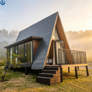 <span class=keywords><strong>Maison</strong></span> conteneur en acier détachable de luxe Honlu 2026 avec design moderne, caractéristiques imperméables et ignifuges pour usage en station balnéaire/villa - Product Image 1