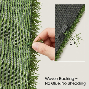 Tapis en gazon synthétique tissé confortable, facile à nettoyer, anti-UV, pour <span class=keywords><strong>chat</strong></span>, chien, cour arrière, sol de niche - Product Image 5