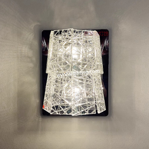 TUILE DE Wall applique Lighting Frozen Crystal Glass staffa lampada <span class=keywords><strong>LED</strong></span> a <span class=keywords><strong>parete</strong></span> per Home Office Living Room - Product Image 3