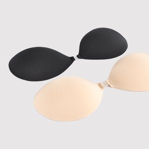 Patch de poitrine transfrontalier mince sans bretelles boucle avant Invisible fuite dos robe Patch de poitrine en silicone - Product Image 3