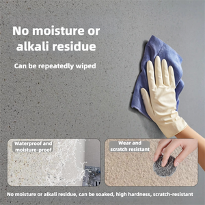 <span class=keywords><strong>Pintura</strong></span> de <span class=keywords><strong>pared</strong></span> artística con <span class=keywords><strong>piedra</strong></span> de color Mara, revestimiento de arena de color Reka para exterior e interior, textura de mármol raspado, <span class=keywords><strong>pintura</strong></span> de <span class=keywords><strong>pared</strong></span> de porcelana cristalina - Product Image 2