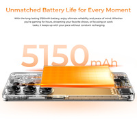 Teléfono Inteligente Oukitel C26, 6+128 GB, Pantalla de 6.6 Pulgadas y 90 Hz, Doble SIM, Desbloqueado, BT5.0, Android 16, Octa Core, Teléfono Móvil Inteligente con IA