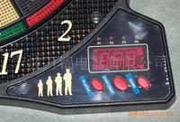 Cible de fléchettes électronique à pointage automatique pour enfants Wanjin avec pointes souples en ABS et PP, emballage en boîte couleur (Modèle WJ60)