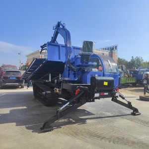 Moteur Diesel Hydraulique Mini Transporteur Sur Chenilles En Caoutchouc Dumper 1500kg Dumper Sur Chenilles - Product Image 6