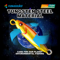 FUNADAIKO Jigman leurre de gabarit en acier au tungstène 10g 14g 25g 45g pêche appât en métal lent équipement de matériel d'eau salée