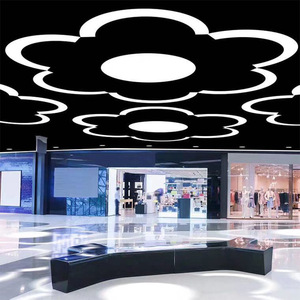 Luminaire suspendu LED en acier inoxydable AVG E26 3500K blanc chaud, corps doré, hauteur réglable, CRI élevé Ra90, garantie 5 ans, salon - Product Image 4
