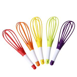 <span class=keywords><strong>Fouet</strong></span> à oeufs et batteur 2-en-1 pliable <span class=keywords><strong>plat</strong></span> en PP écologique Méthode de pose manuelle réglable pour la <span class=keywords><strong>cuisine</strong></span> à domicile - Product Image 1