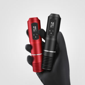 Tuffking, bolígrafo recargable inalámbrico profesional, batería de alta capacidad, juego de ametralladora de tatuaje OEM Digital para estudio de arte de tatuaje - Product Image 1