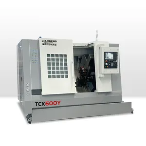 TCK600Y cinque assi ad alta precisione Heavy Duty lavorazione dei metalli CNC tornio obliquo fresatrice CNC fabbrica vendite dirette