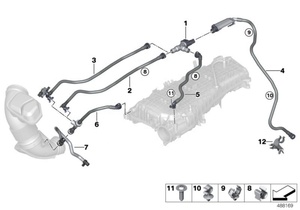 13907643106 Nueva Válvula de Respiración del Tanque de Combustible de Alta Calidad para F20 F22 F30 F32 330i 440i X5 X6 2.0 <span class=keywords><strong>3.0</strong></span> - Product Image 5