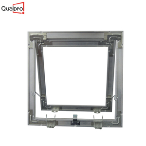 Knuaf Stype Qualpro moderno artistico pannello di accesso in alluminio con blocco a molla piastrelle quadrate per soffitto in gesso - Product Image 4