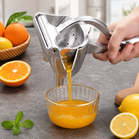 Presse-agrumes manuel épaissi multifonctionnel, extracteur portable à pression manuelle pour oranges, citrons, cannes à sucre, usage domestique et cuisine