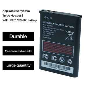 Kyocera เทอร์โบฮอตสปอต2ไร้สาย WiFi Hotspot แบตเตอรี่ทดแทนของแท้3.85V 3000mAh ชาร์จเร็ว MF01มีในสต็อก - Product Image 4