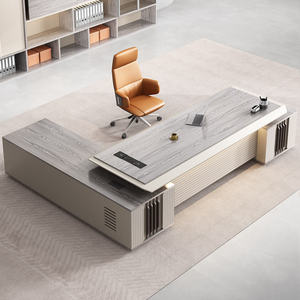 Muebles de escritorio de oficina de diseño moderno Mesa de oficina en casa de lujo <span class=keywords><strong>Precio</strong></span> favorable Escritorio y silla para oficina - Product Image 4