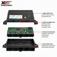 Módulo de Control de Entrada sin Llave OE 7S7T 19G481 CA para Ford, Unidad de Control de Acceso Confort Original Usada