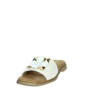Sandalias Planas para Mujer Marco Tozzi, Blancas, Tacón Bajo, Estilo Deslizante - Product Image 6