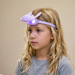 Lampe <span class=keywords><strong>frontale</strong></span> LED créative en silicone en forme de lapin, rechargeable, mini, pour camping, jouet fantaisie, cadeau, lumière d'urgence animale - Product Image 4